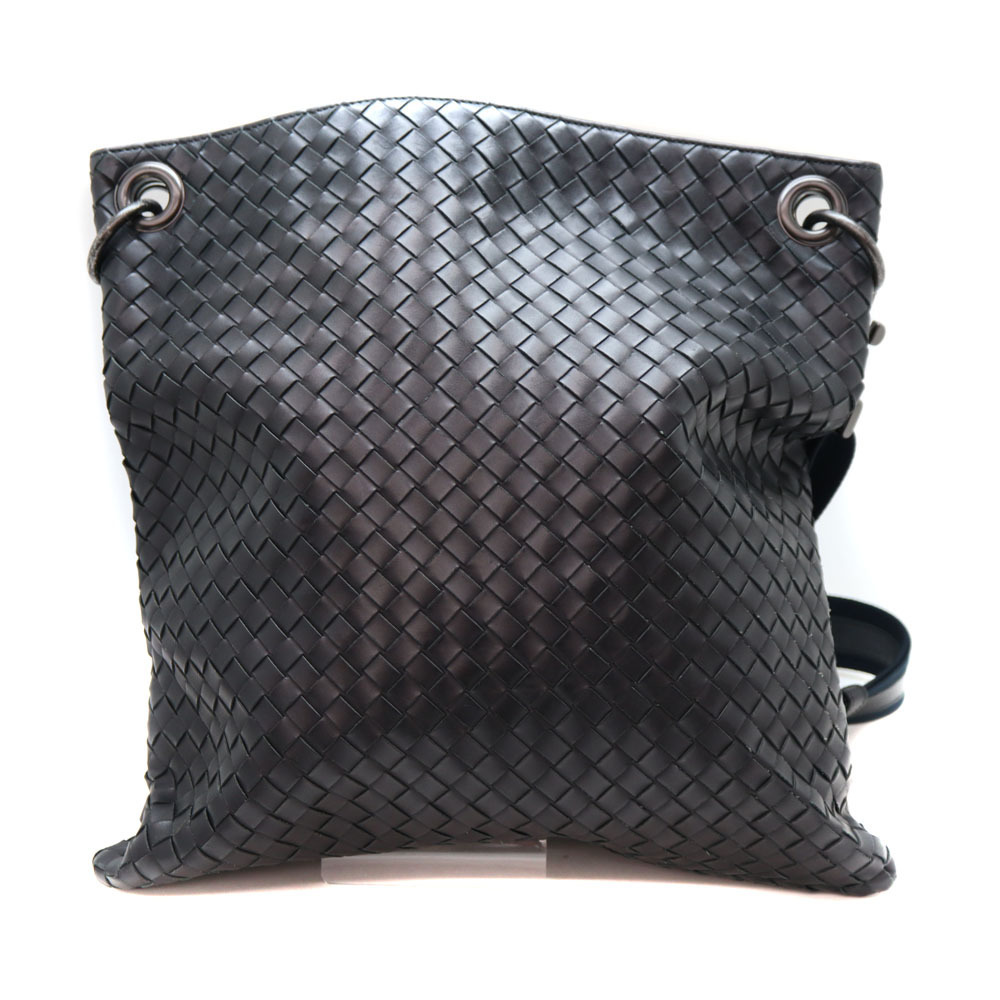 Bottega Veneta Shoulder Bag Leather Black